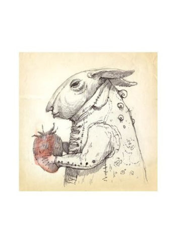 Shaun Tan art card - Strawberry