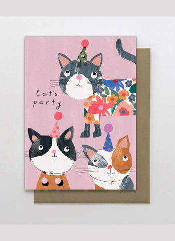 Stop The Clock Designs Art Card - Let's Party