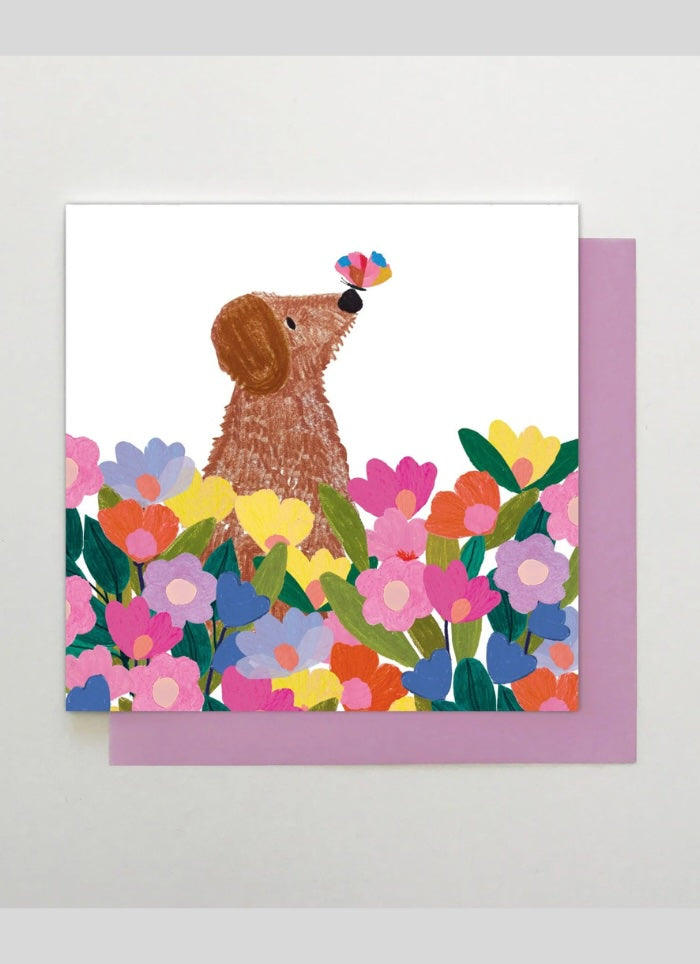 Stop The Clock Designs Art Card - Dog