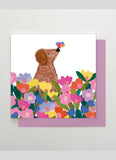 Stop The Clock Designs Art Card - Dog