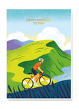 Stormy Knight Card - The Cyclist