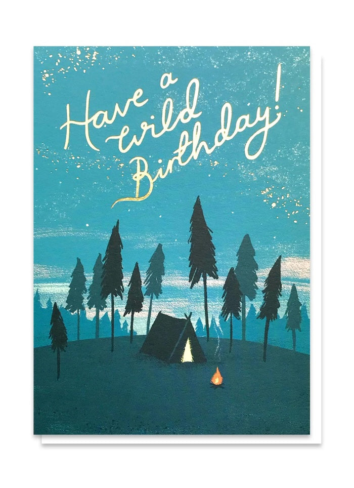 Stormy Knight Card - Wild Birthday