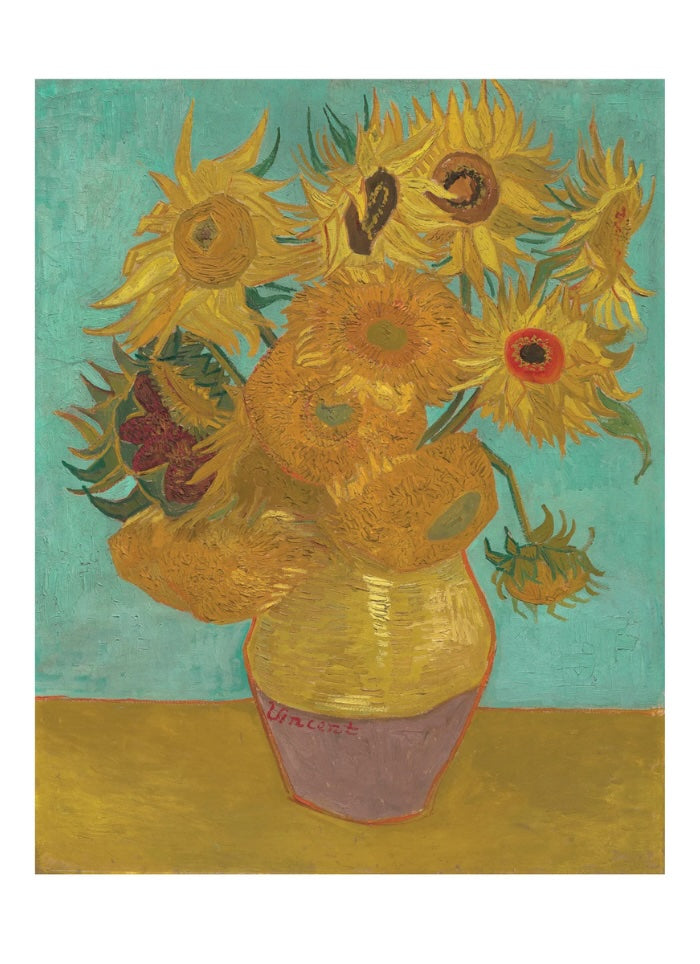 Vincent Van Gogh: Sunflowers - Small Boxed Notecards