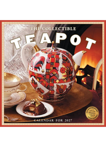 The Collectable Teapot Wall Calendar 2027