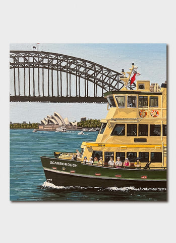 Jo Waite Art Card - The Scarborough