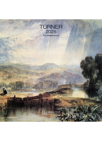 Turner - the Masterpieces Wall Calendar 2025