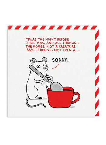 Gemma Correll Christmas Card - 'Twas the Night