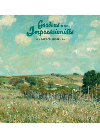 Gardens of the Impressionists Wall Calendar 2025