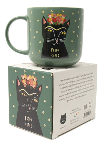 Niaski Frida Catlo Mug