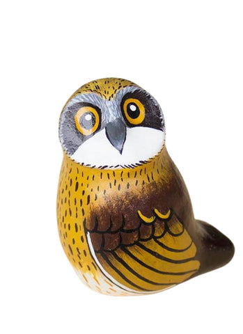 Songbird Whistle Paperweight - Boobook Owl