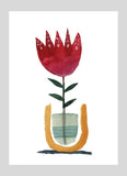Jess Racklyeft art card - Tulip