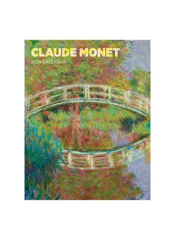 Claude Monet Mini Wall Calendar 2026