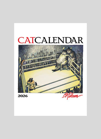 B. Kliban: Cat Calendar 2026 Mini Wall Calendar