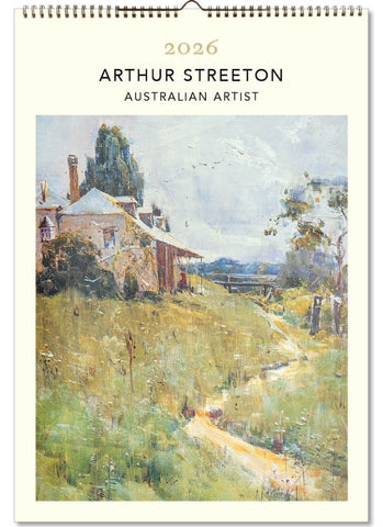Arthur Streeton  Large Calendar 2026