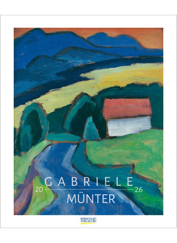 Gabriele Münter Large Wall Calendar 2026