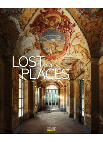 Lost Places by Stefan Hefele Large Wall Calendar 2026
