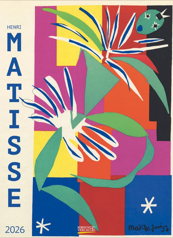 Matisse Large Wall Calendar 2026