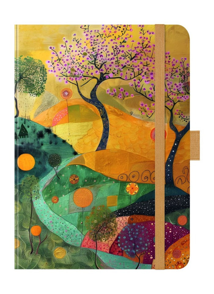 Korsch Medium Weekly Diary 2027 - Cherry Blossom