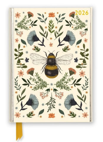 Jade Mosinski - Botanical Bee Large Diary 2026