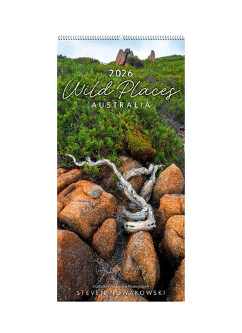Wild Places Australia Slimline Mini Wall Calendar 2026