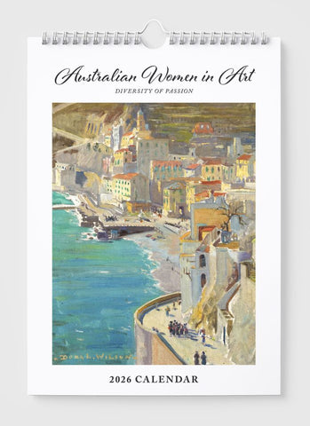 Australian Women in Art Wall Calendar 2026