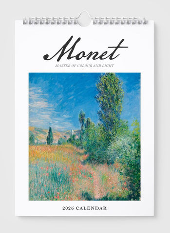 Monet Wall Calendar 2026