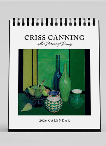 Criss Canning Desk Calendar 2026