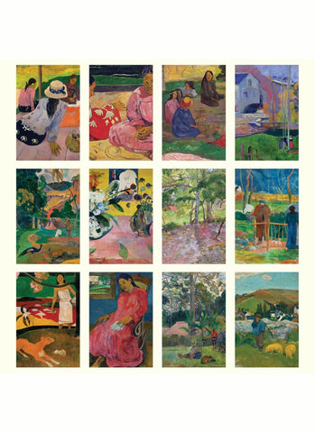 Paul Gauguin Desk Calendar 2024 - images