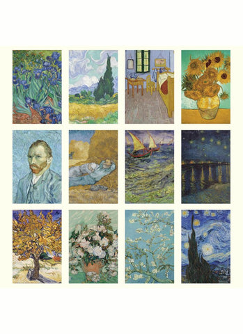 Van Gogh Desk Calendar 2024 - images