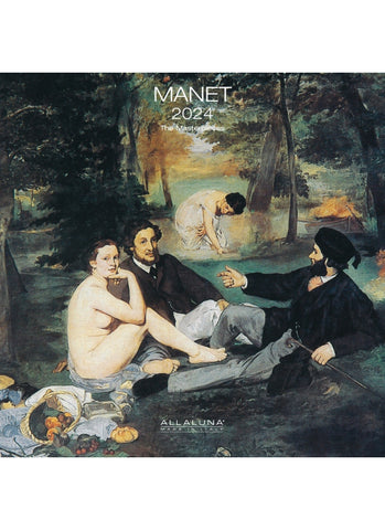 Manet - the Masterpieces Wall Calendar 2024