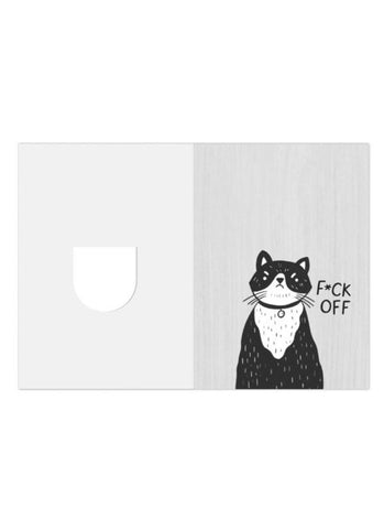 Ohh Deer Die Cut Card - The Cat Wants to Say... - inside card