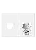 Ohh Deer Die Cut Card - Go Wild - inside
