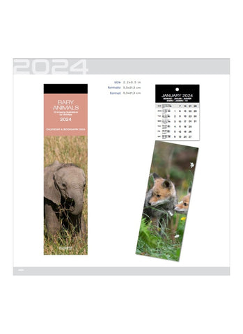 Munch Bookmark Calendar 2024