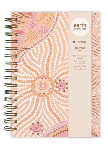 Earth Greetings A5 Lined Journal - Our Mother the Sun