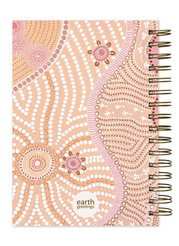 Earth Greetings A5 Lined Journal - Our Mother the Sun (back)