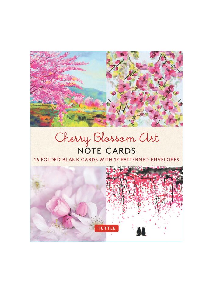 Cherry Blossom Art Note Cards