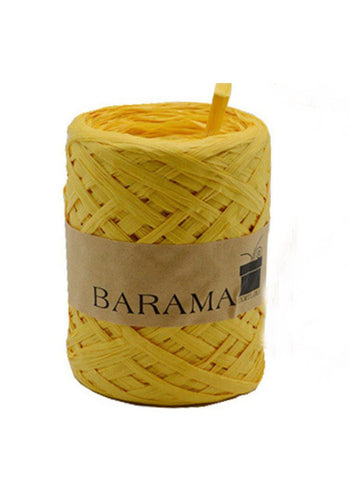 Paper Raffia Ribbon Pack - Yellow (100 metres)