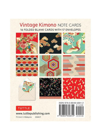 Vintage Kimono Note Cards
