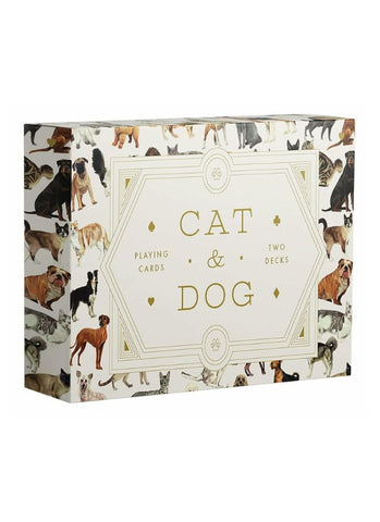 Cat & Dog Playing Cards Set