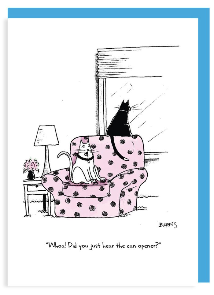 New Yorker Cartoon Card - Can Opener