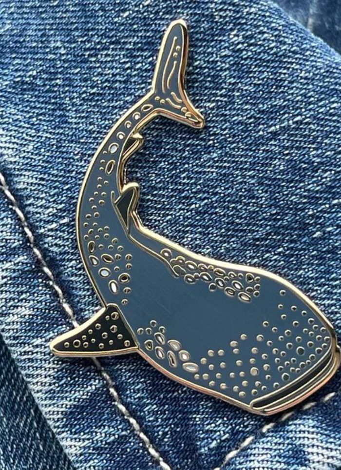 Whale Shark Enamel Pin