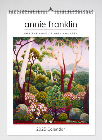 Annie Franklin Wall Calendar 2025