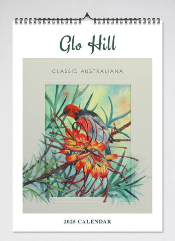 Glo Hill - Classic Australiana Wall Calendar 2025