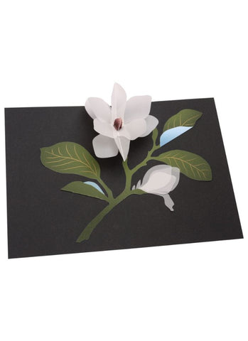 UWP Luxe 3D Pop-up Card - Magnolia