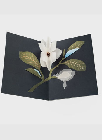 UWP Luxe 3D Pop-up Card - Magnolia 