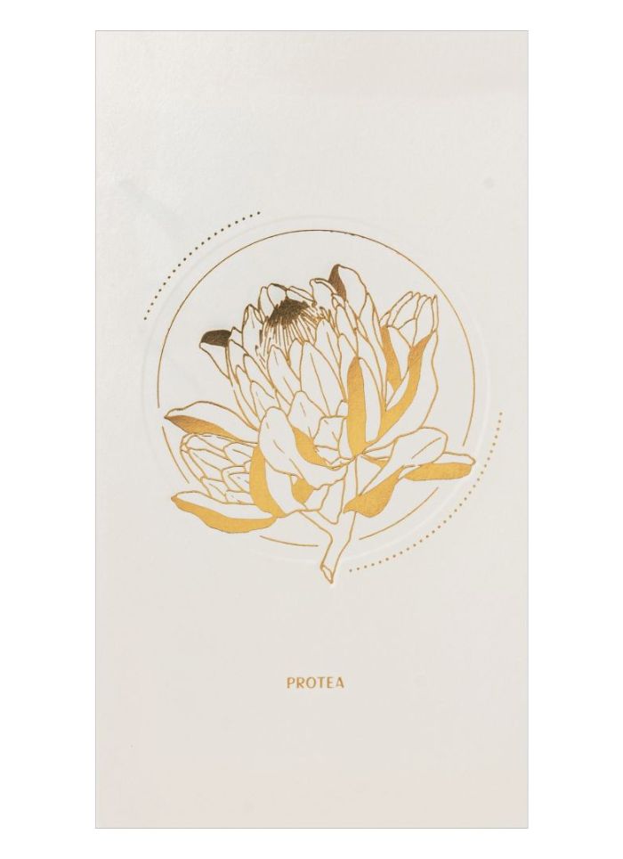 UWP Luxe 3D Pop-up Card - Protea