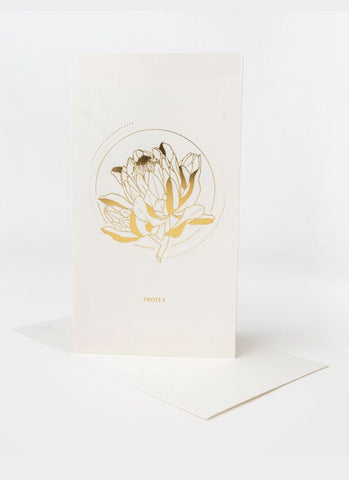 UWP Luxe 3D Pop-up Card - Protea