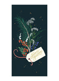 UWP Luxe 3D Pop-up Christmas Card - Christmas Foliage (unopened)