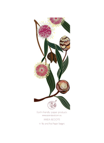 Emma Miszalski Bookmark - Hakea Blooms (back)