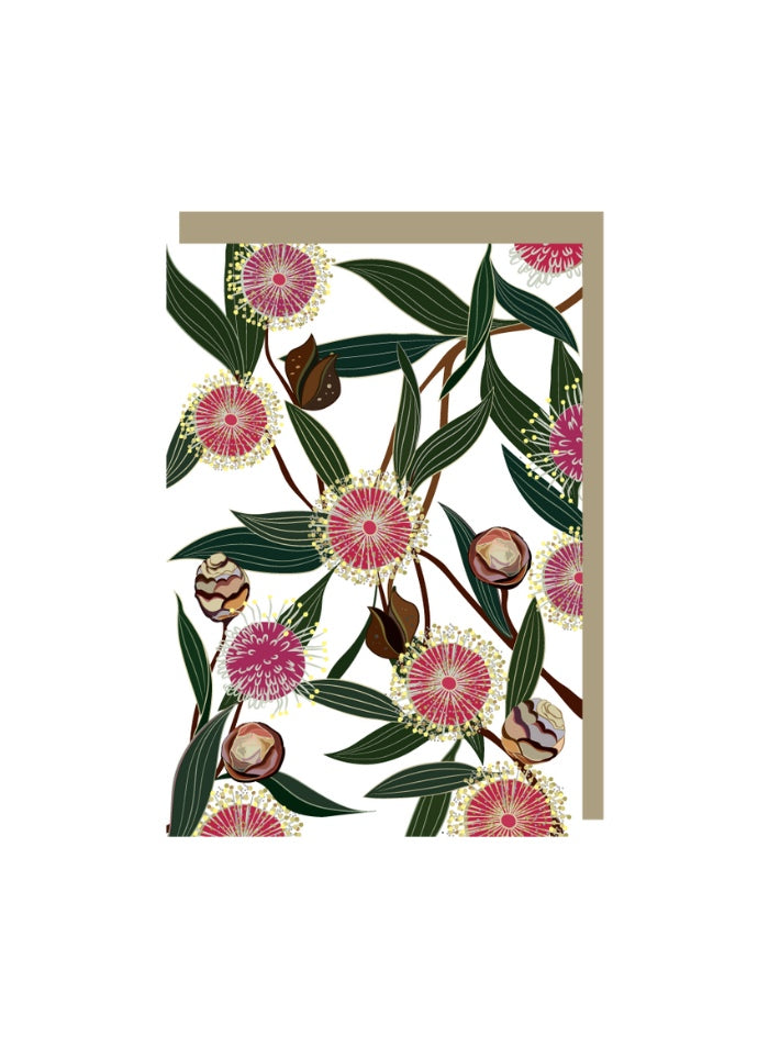 Emma Miszalski Mini Card - Hakea Bloom